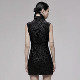 Kill Bill Cheongsam Mini Dress - PunkRave