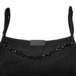 Nero Chain Crop Top - PunkRave