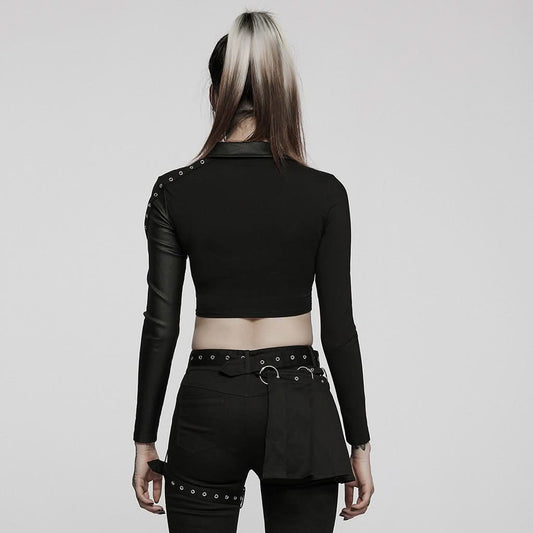 Reaper Crop Top - PunkRave