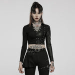 Reaper Crop Top - PunkRave