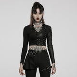 Reaper Crop Top - PunkRave