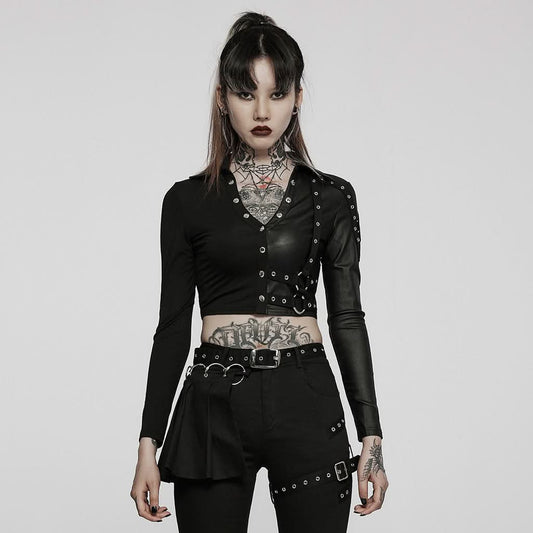 Reaper Crop Top - PunkRave