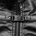 Live Wire PU Cropped Jacket - PunkRave