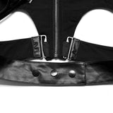 Live Wire PU Cropped Jacket - PunkRave