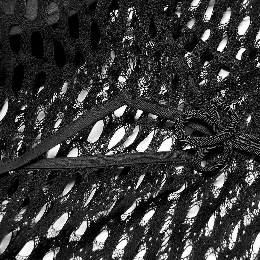 Moonlight Mesh Crop Top - PunkRave