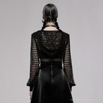 Moonlight Mesh Crop Top - PunkRave