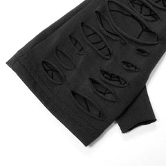 Skull & Crossbones - Distressed Gloves - PunkRave