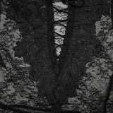 Witchy Whispers - Sheer Peplum Top - PunkRave