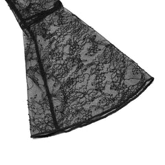 Witchy Whispers - Sheer Peplum Top - PunkRave