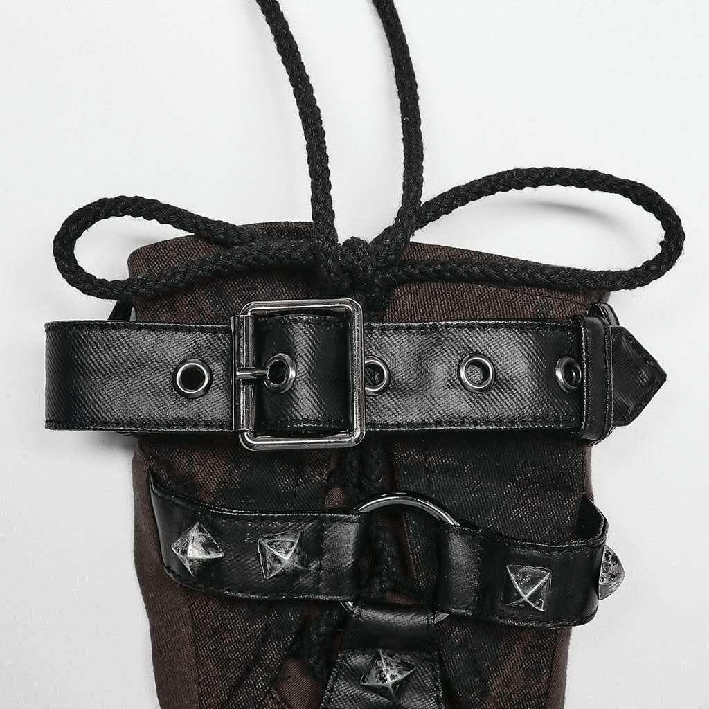 Dark Descent - PU Gloves - PunkRave