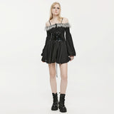 Obsidian Elegance - PU Corset - PunkRave