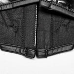 Obsidian Elegance - PU Corset - PunkRave