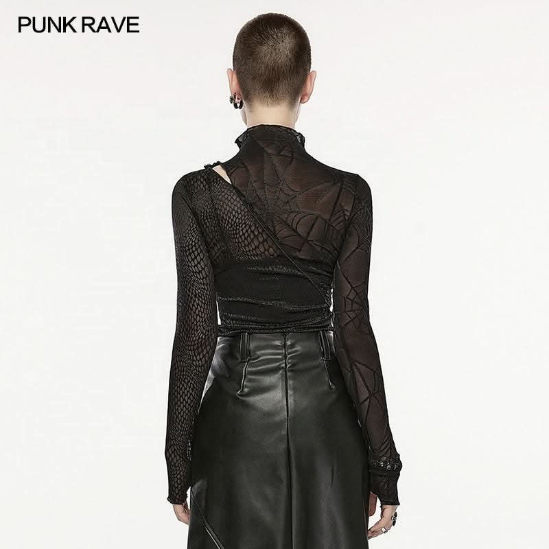 Grunge Groove - Cheongsam Top - PunkRave