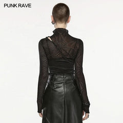 Grunge Groove - Cheongsam Top - PunkRave