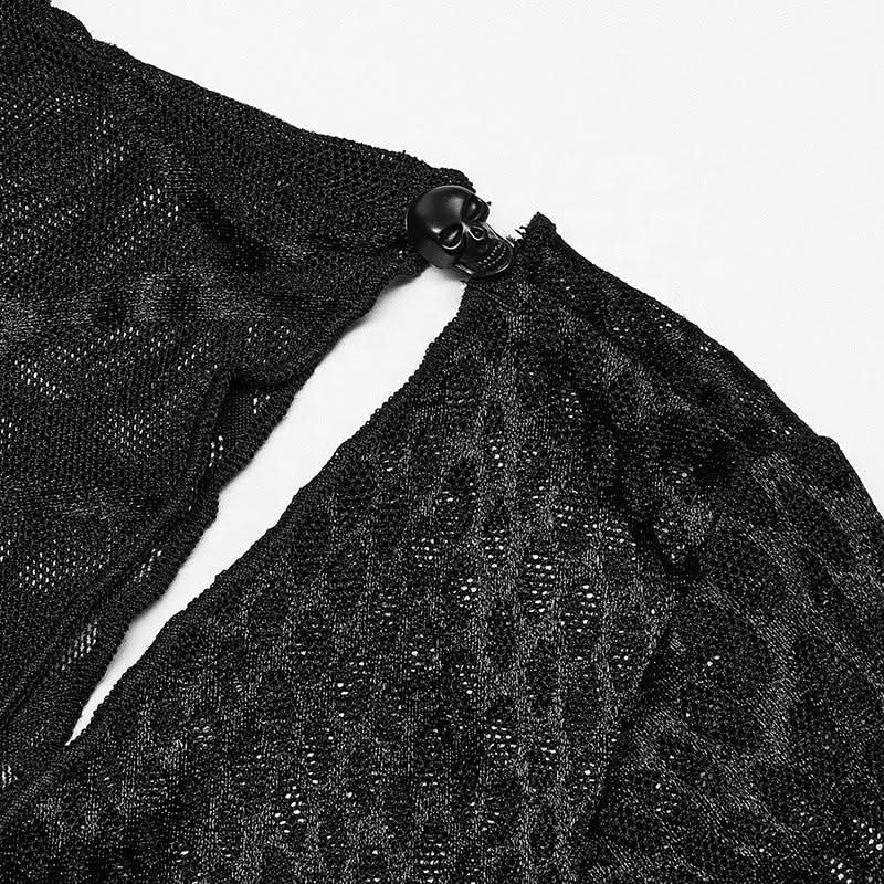 Grunge Groove - Cheongsam Top - PunkRave