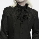 Aphelion Men's Gothic Victorian Gentleman Jacket in Black