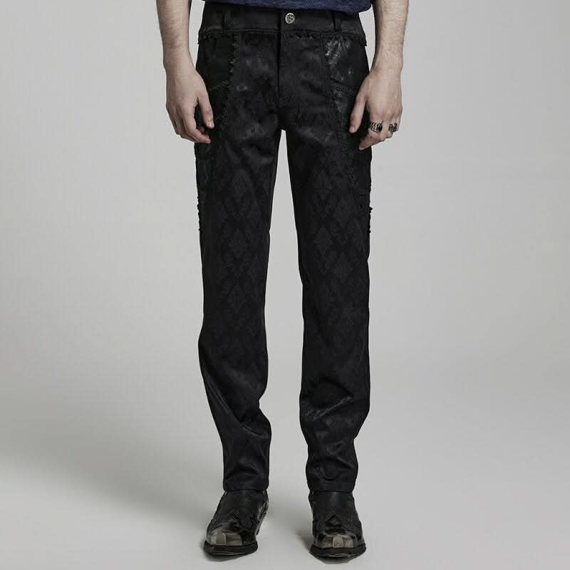 Frankenstitch - Gothic Fitted Dress Pants - PunkRave
