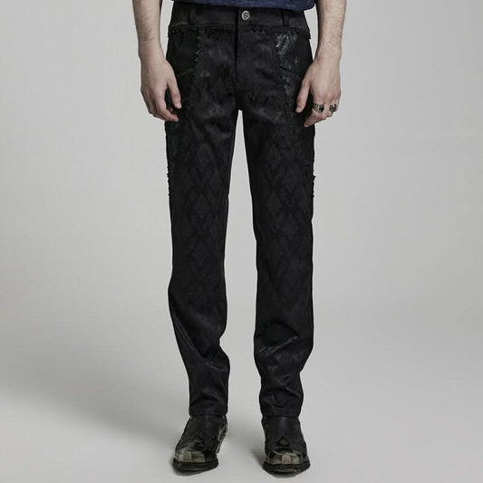 Frankenstitch - Gothic Fitted Dress Pants - PunkRave