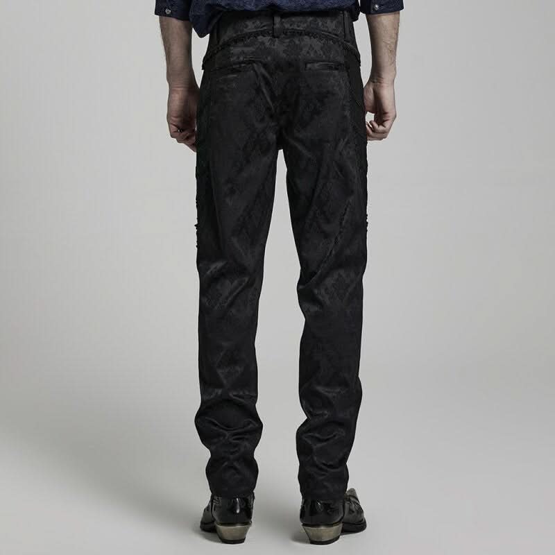 Frankenstitch - Gothic Fitted Dress Pants - PunkRave