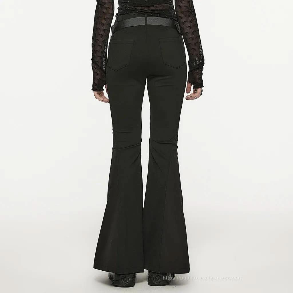 Nancy - Punk Flare Pants - PunkRave
