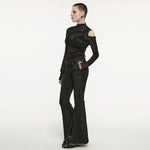 Nancy - Punk Flare Pants - PunkRave