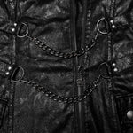 Leatherface - Punk PU Overcoat - PunkRave