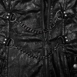 Leatherface - Punk PU Overcoat - PunkRave