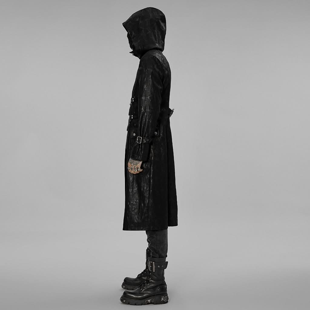 Leatherface - Punk PU Overcoat - PunkRave