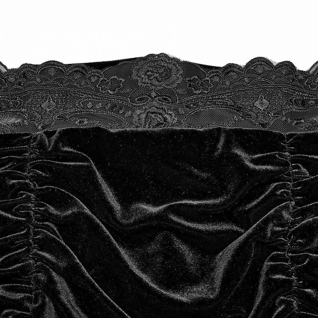 Nosferatu's Enigma - Gothic Mini Skirt - PunkRave