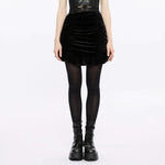 Nosferatu's Enigma - Gothic Mini Skirt - PunkRave