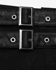 Eternal Twilight - Kilt with PU Details - PunkRave