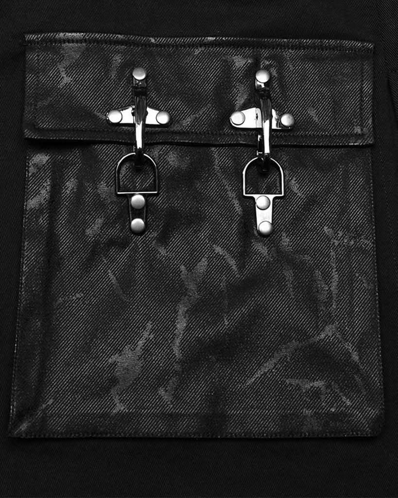 Eternal Twilight - Kilt with PU Details - PunkRave