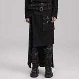 Eternal Twilight - Kilt with PU Details - PunkRave