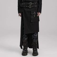 Eternal Twilight - Kilt with PU Details - PunkRave