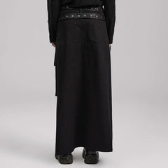 Eternal Twilight - Kilt with PU Details - PunkRave