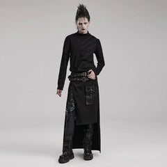 Eternal Twilight - Kilt with PU Details - PunkRave