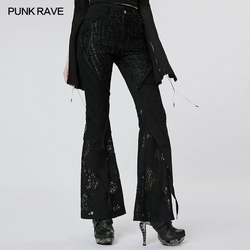 Grim Serenity - Flared Trousers - PunkRave
