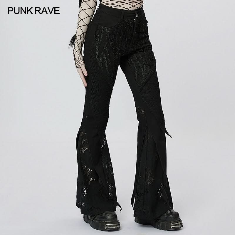 Grim Serenity - Flared Trousers - PunkRave