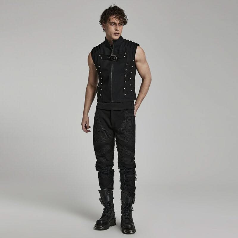 The Matrix Codebreaker - Punk Waistcoat - PunkRave