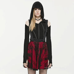 Jason's Edge - Punk A-Line Skirt - PunkRave