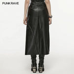 Blade Runaway - Punk High Waisted PU Skirt - PunkRave
