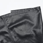 Blade Runaway - Punk High Waisted PU Skirt - PunkRave