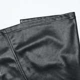 Blade Runaway - Punk High Waisted PU Skirt - PunkRave