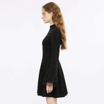 Darkly Ever After - Gothic Minimalistic Dress - PunkRave