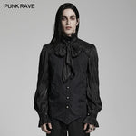 Ethereal Nightfall - Gothic Dress Shirt - PunkRave