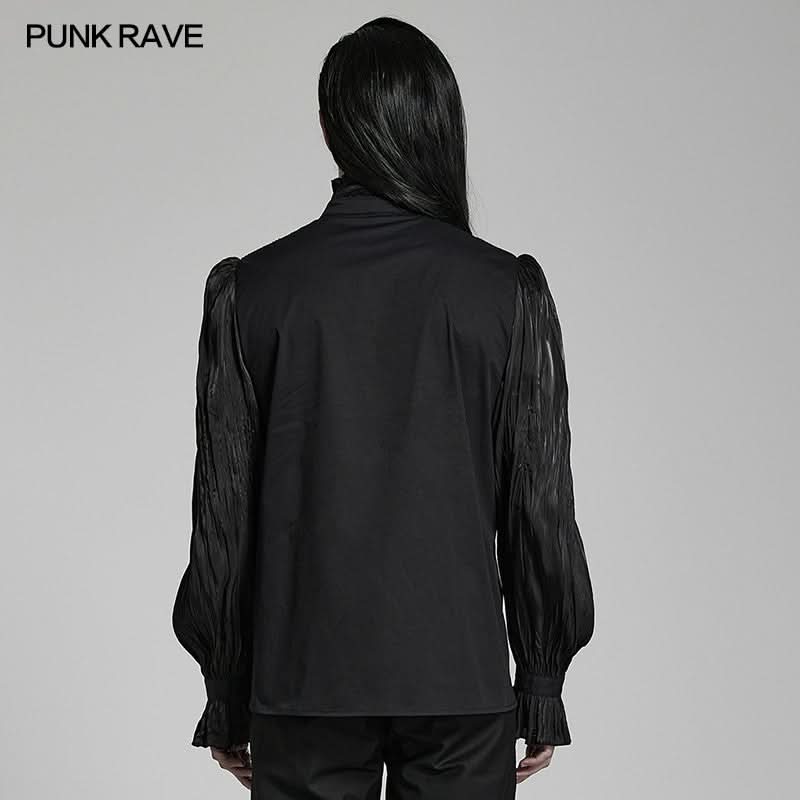 Ethereal Nightfall - Gothic Dress Shirt - PunkRave