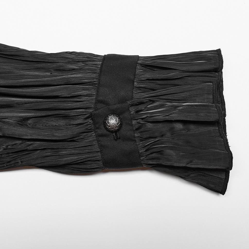 Ethereal Nightfall - Gothic Dress Shirt - PunkRave