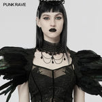 Satanas - Gothic Pearl Choker - PunkRave