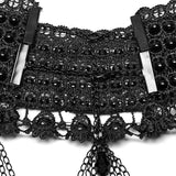 Satanas - Gothic Pearl Choker - PunkRave