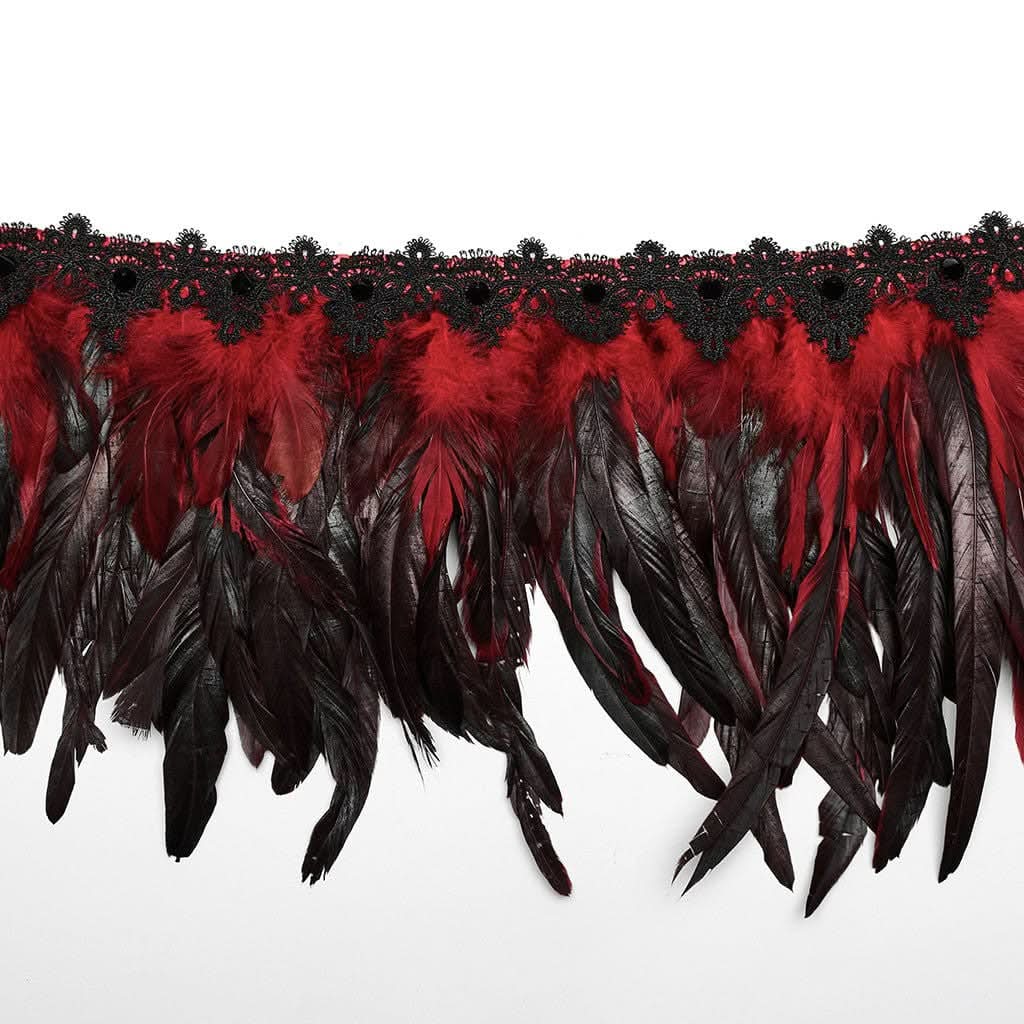 Ryuk - Punk PU Harness with Wings - PunkRave